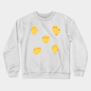 Guess Who Soggy Chick Sticker Pack (Orange) Crewneck Sweatshirt